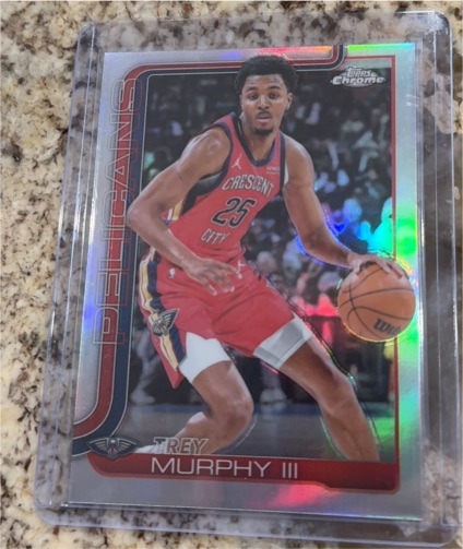 2025-26 Topps Chrome #104 Trey Murphy III — front