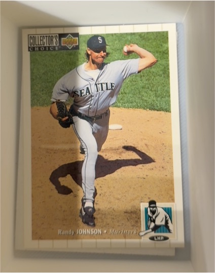 1994 Upper Deck Collector's Choice #357 Randy Johnson — front