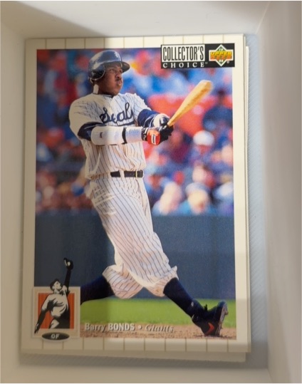 1994 Upper Deck Collector's Choice #610 Barry Bonds — front
