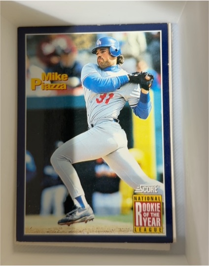 1994 Score #636 Mike Piazza Rookie of the Year — front