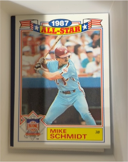 1988 Topps #15 Mike Schmidt — front