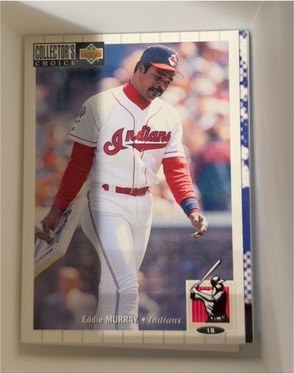 1994 Upper Deck Collector's Choice #595 Eddie Murray — front
