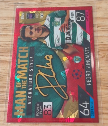 2022-23 Topps Match Attax UEFA Club Competitions #442 Pedro Goncalves — front