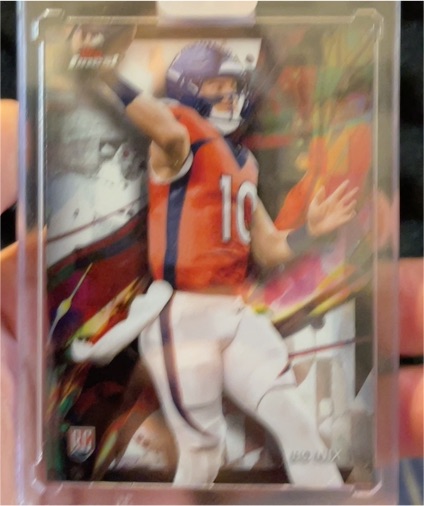 2024 Topps Finest #63 Bo Nix — front