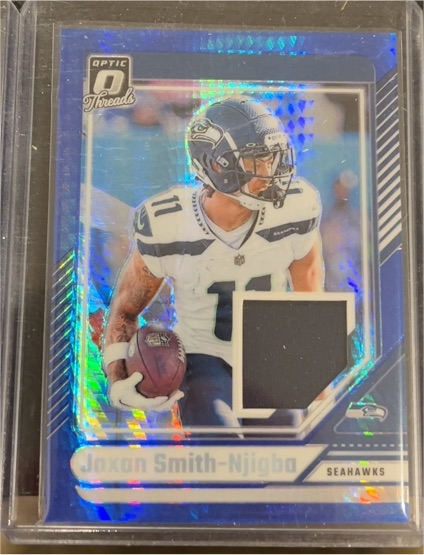 2024 Donruss Optic Threads #DTB-JSN Jaxon Smith-Njigba — front