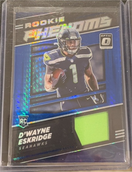 2021 Donruss Optic Rookie Phenoms #RP-19 D'Wayne Eskridge — front