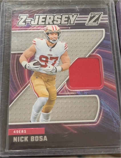 2024 Panini Zenith #ZJ32 Nick Bosa — front