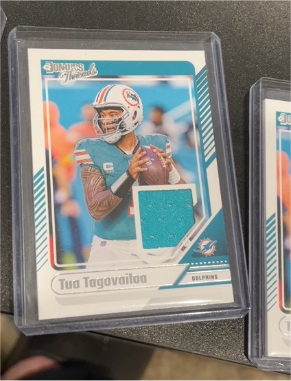 2024 Panini Donruss Donruss Threads #DTH-TTA Tua Tagovailoa — front