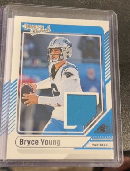 2024 Panini Donruss Threads #DTH-BYO Bryce Young — front