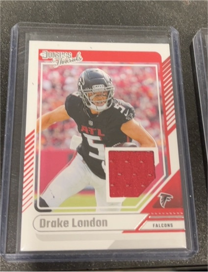 2024 Donruss Threads #DTH-DLO Drake London — front
