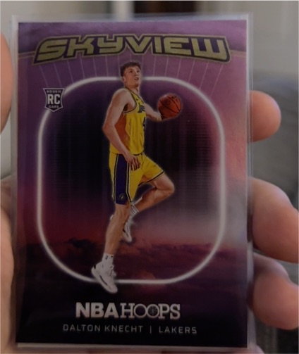 2024-25 Panini NBA Hoops #4 Dalton Knecht — front