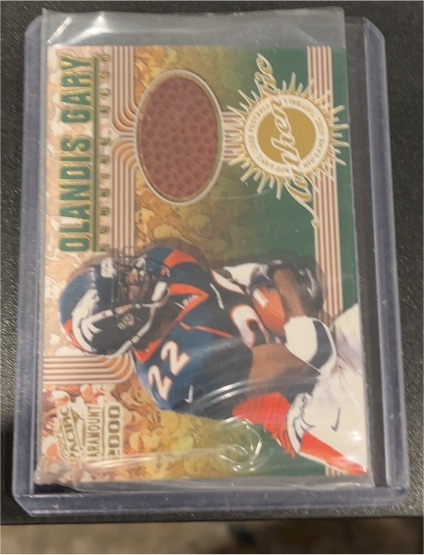 2000 Pacific Paramount Game Used Footballs #3 Olandis Gary — front