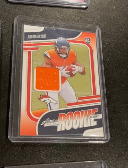 2024 Panini Absolute Rookie Materials #ARM-AEE Audric Estime — front