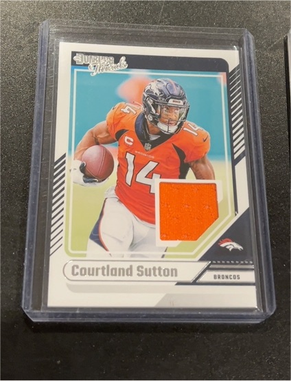 2024 Panini Donruss Donruss Threads #DTH-CSU Courtland Sutton — front