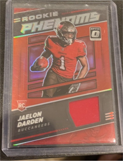 2021 Donruss Optic #RP-34 Jaelon Darden Rookie Phenoms — front