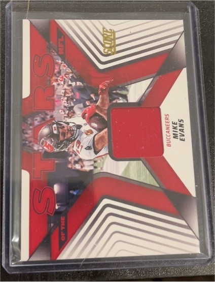2025 Score Stars of the NFL #SNJ-MEV Mike Evans — front