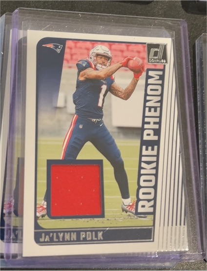 2024 Donruss #RPJ-JPO Ja'Lynn Polk Rookie Phenom Jerseys — front