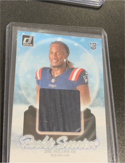 2024 Donruss Rookie Holiday Sweaters #RHS-JMI Joe Milton III — front
