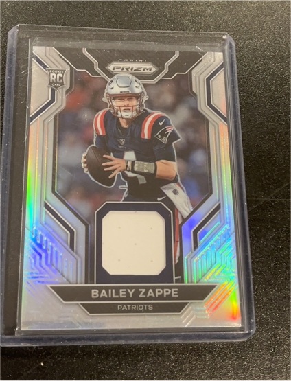 2022 Panini Prizm #RG-BZ Bailey Zappe — front