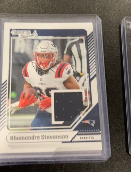 2024 Panini Donruss #DTH-RST Rhamondre Stevenson — front