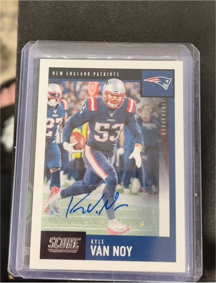 2020 Panini Score Football #30 Kyle Van Noy — front