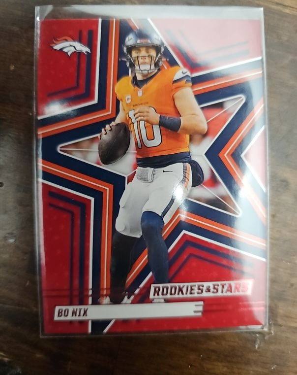 2024 Panini Rookies and Stars Bo Nix — front