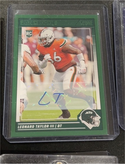 2024 Panini Score #396 Leonard Taylor III — front