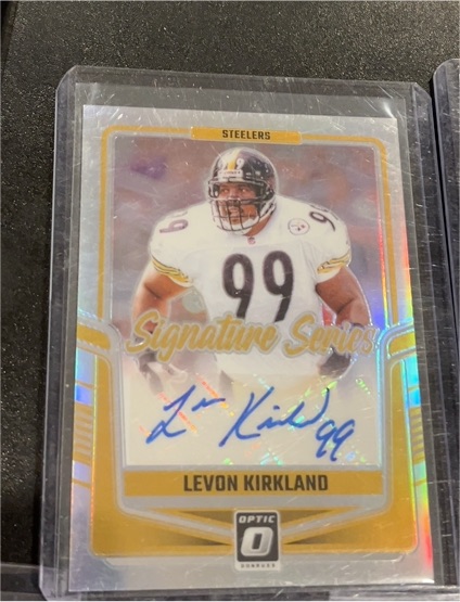 2024 Donruss Optic Signature Series Holo #SSH-LAN Levon Kirkland — front