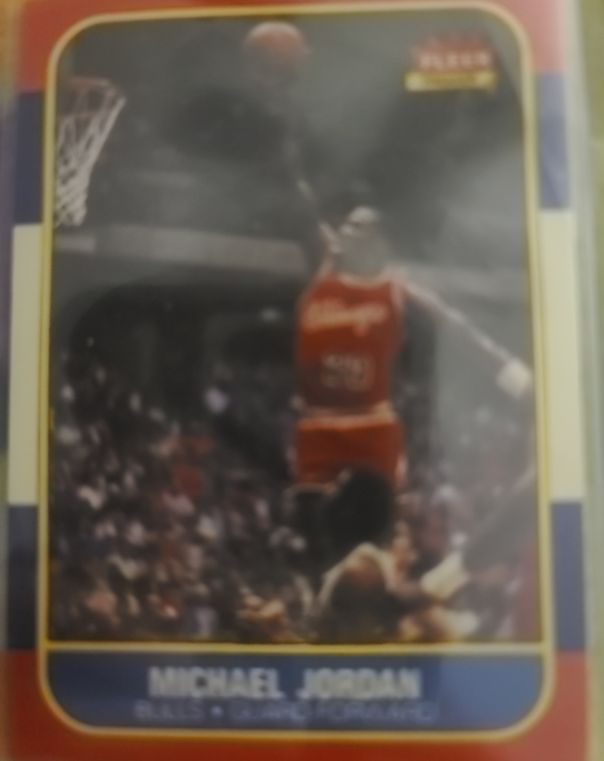 1986-87 Fleer #59 Michael Jordan — front