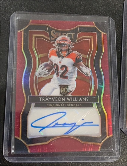 2019 Panini Select #RS-12 Trayveon Williams — front
