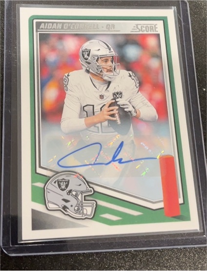 2025 Panini Score #52 Aidan O'Connell — front