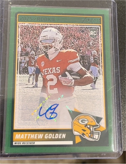 2025 Panini Score #56 Matthew Golden — front