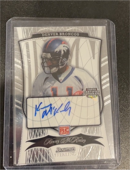 2009 Bowman Sterling RC Kenny McKinley — front