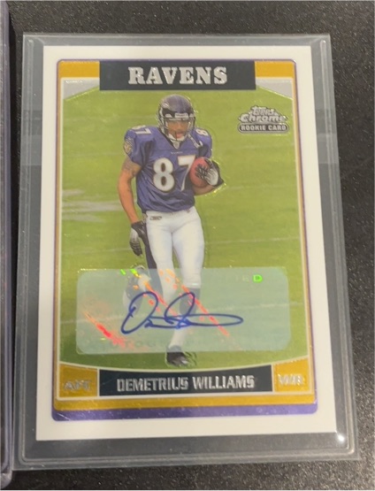 2006 Topps Chrome #265 Demetrius Williams — front