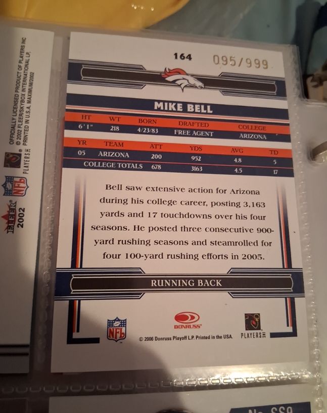 2006 Donruss #164 Mike Bell — front