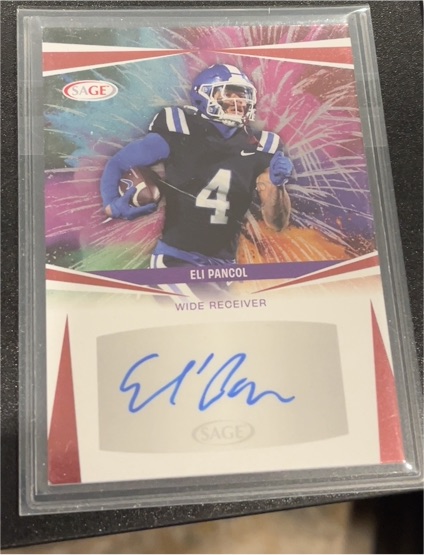 2025 Sage High Series #A-EP3 Eli Pancol — front