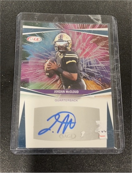 2025 Sage Low Series #A-JM3 Jordan McCloud — front