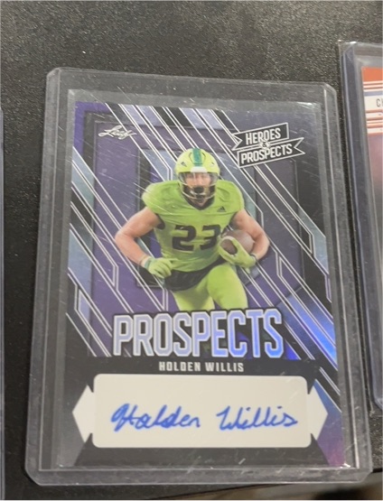 2024 Leaf Heroes & Prospects #AP-HW1 Holden Willis — front