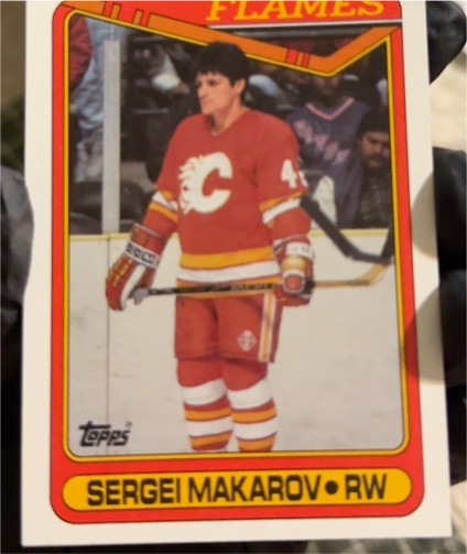 1990-91 Topps #60 Sergei Makarov — front