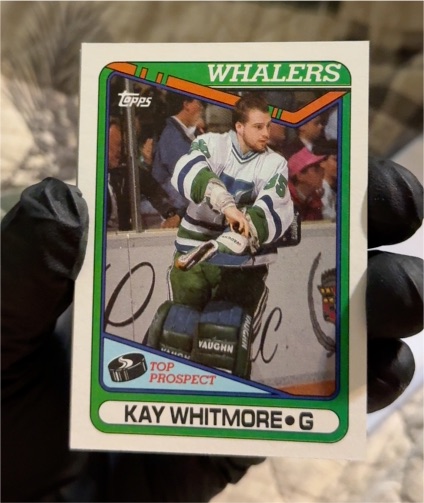 1990-91 Topps #232 Kay Whitmore — front