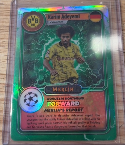 2023-24 Topps Merlin UEFA #MG-29 Karim Adeyemi — front