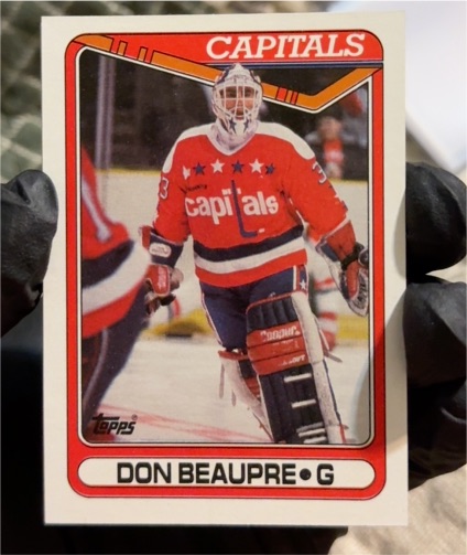 1990-91 Topps #253 Don Beaupre — front