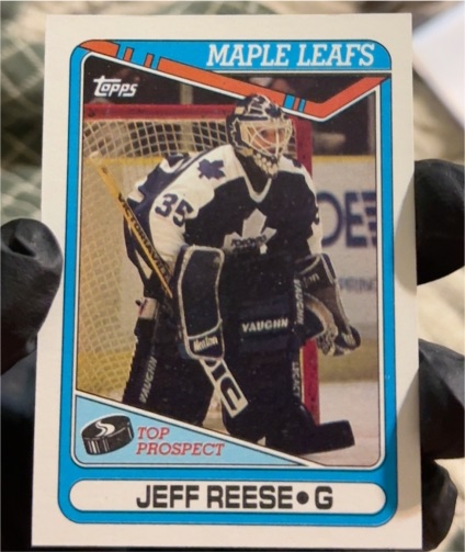 1990-91 Topps #349 Jeff Reese — front
