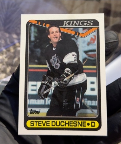 1990-91 Topps #86 Steve Duchesne — front