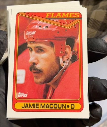 1990-91 Topps #265 Jamie Macoun — front