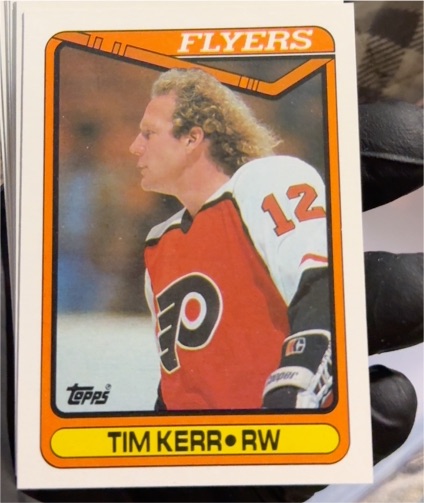 1990-91 Topps #210 Tim Kerr — front