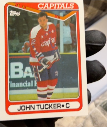 1990-91 Topps #374 John Tucker — front