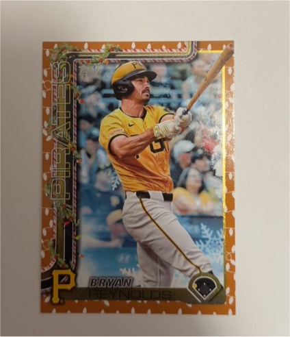 2025 Topps Holiday #H138 Bryan Reynolds — front