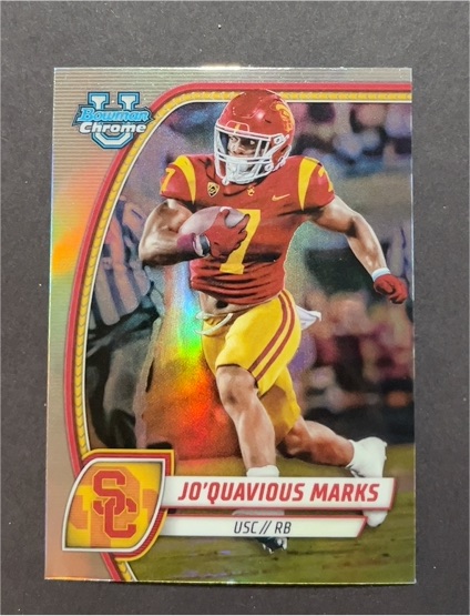 2024 Bowman Chrome University #102 Jo'Quavious Marks USC Trojans — front