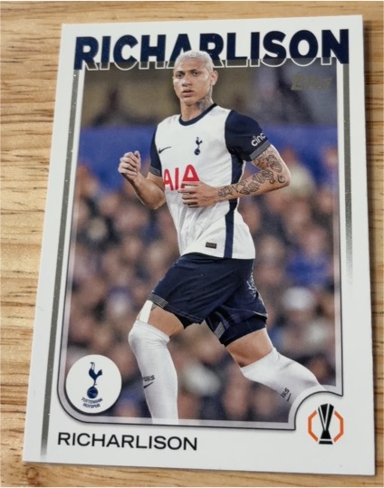 2024-25 Topps UEFA Club Competitions #18 Richarlison — front